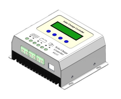 व्हाइट 1000W PWM सोलर चार्ज कंट्रोलर 12V 24V 30A PWM सोलर रेगुलेटर