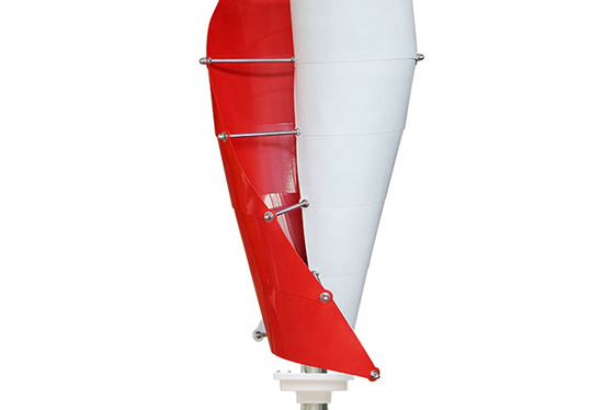 कम शोर हवा की गति सर्पिल पवन टरबाइन 24V 400W बहु रंग मुक्त अक्षय ऊर्जा
