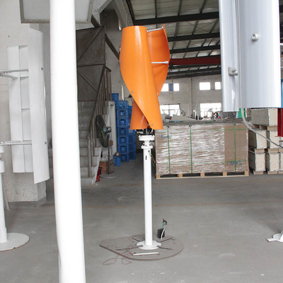 कम हवा की गति के लिए ऑफ ग्रिड सर्पिल विंड टर्बाइन 24V 400W विंड टर्बाइन