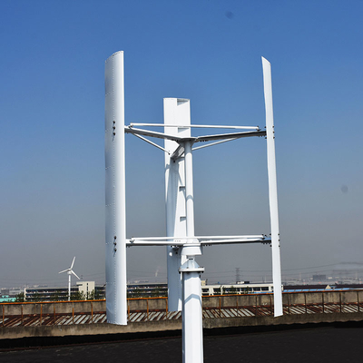 IP54 लो नॉइज़ वर्टिकल एक्सिस जेनरेटर 2kw 3kw वर्टिकल एक्सिस विंड टर्बाइन किट