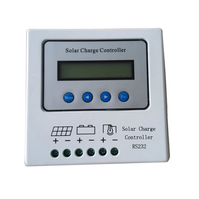 500W 1000W PWM सोलर चार्ज कंट्रोलर 30A 12V 24V RS232 एलसीडी स्क्रीन: