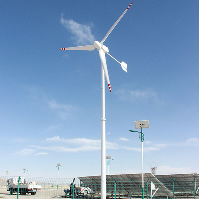 3Ph क्षैतिज पवन टरबाइन 10KW 20KW 220V 380V क्षैतिज पवन ऊर्जा संयंत्र