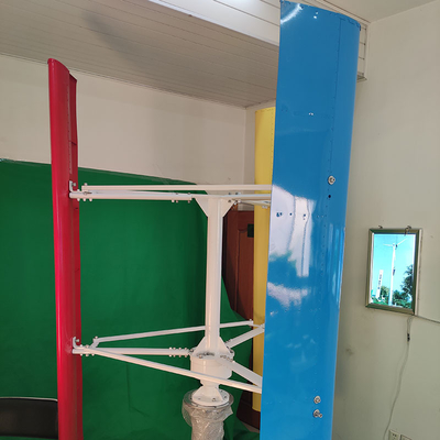 बिजली के लिए शांत 10 किलोवाट एच वर्टिकल विंड टर्बाइन 5000W एल्यूमिनियम वीएडब्ल्यूटी ब्लेड डिजाइन