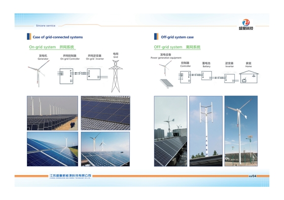 काफी सस्ते विंड टर्बाइन जेनरेटर IP54 5KWH 10KWH 20KWH लो विंड टर्बाइन जेनरेटर