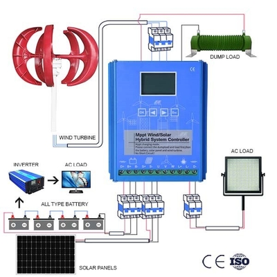 24V 48V 100Ah ऑफ ग्रिड इलेक्ट्रिकल सिस्टम 200Ah 300Ah रिमोट मॉनिटरिंग