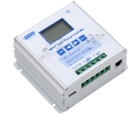ऑफ ग्रिड सिस्टम MPPT सोलर बैटरी चार्जर 30A 12V 24V सोलर पैनल के लिए