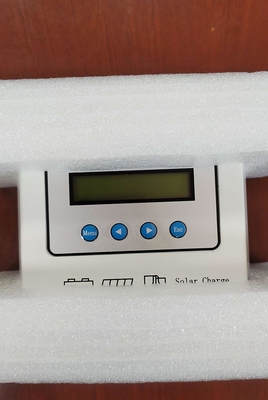 व्हाइट 1000W PWM सोलर चार्ज कंट्रोलर 12V 24V 30A PWM सोलर रेगुलेटर