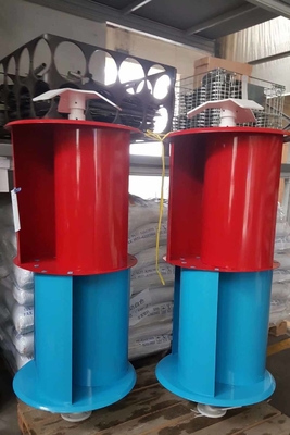 220V क्यू विंड टर्बाइन 10KW तीन चरण स्थायी चुंबक जेनरेटर 3 ब्लेड