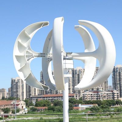 आर टाइप अल्टरनेटिव एनर्जी विंड टर्बाइन 200W वर्टिकल विंड टर्बाइन किट 12V 24V IP54